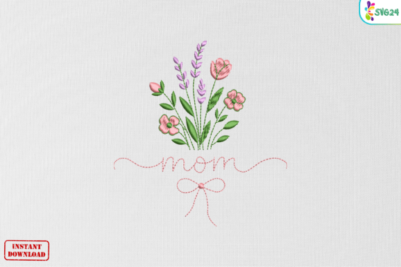 Floral Mom Love Blossom