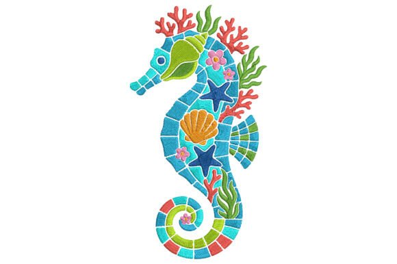 Mosaic Seahorse Coral