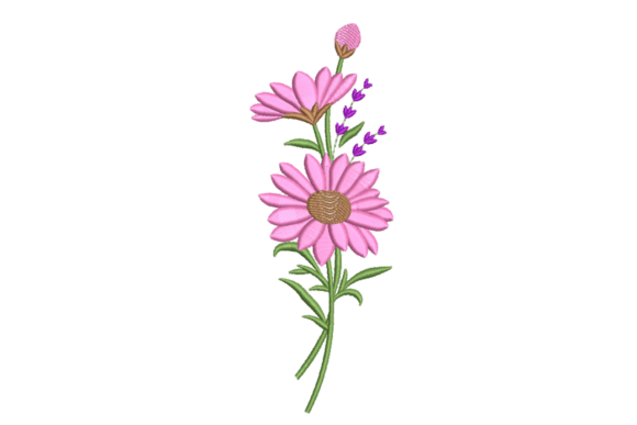 Pink Daisy Spray Review for Real Embroidery Projects